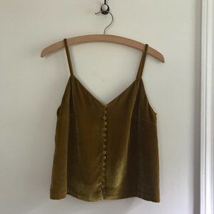 Madewell Velvet Tank